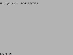 Adventure Lister (19xx)(-)
